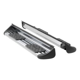 Polished Stainless Steel Side Entry Steps, Select Ram 1500, 2500, 3500 Crew Cab