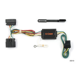 Custom Wiring, 4-Way Flat, Select GMC Canyon, Chevrolet Colorado, Isuzu I-Series