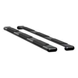 O-Mega II 6" x 98" Black Aluminum Side Steps, Select Ford E-150, E-250, E-350