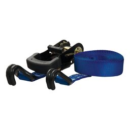 Curt 16' Blue Cargo Strap with J-Hooks (733 lbs.) - 83019