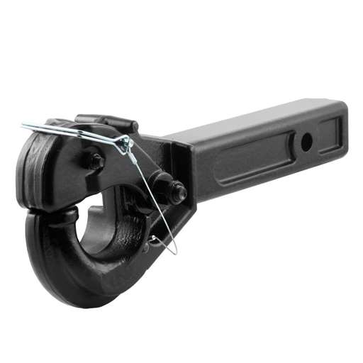 Receiver-Mount Pintle Hook (2" Shank, 10,000 lbs., 2-1/2" Lunette Rings) - 48005