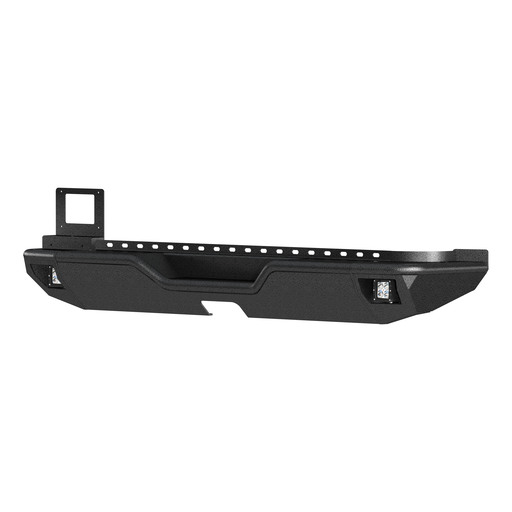 TrailChaser Jeep Wrangler JL Steel Rear Bumper with LED Lights