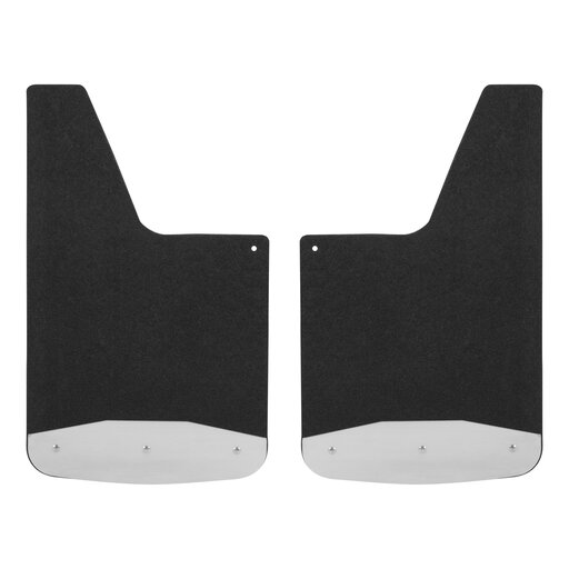 Rear 12" x 20" Textured Rubber Mud Guards, Select Ram 1500 (2 Flaps)