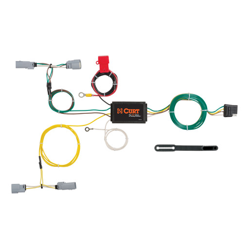 Custom Wiring Harness, 4-Way Flat Output, Select Dodge Challenger