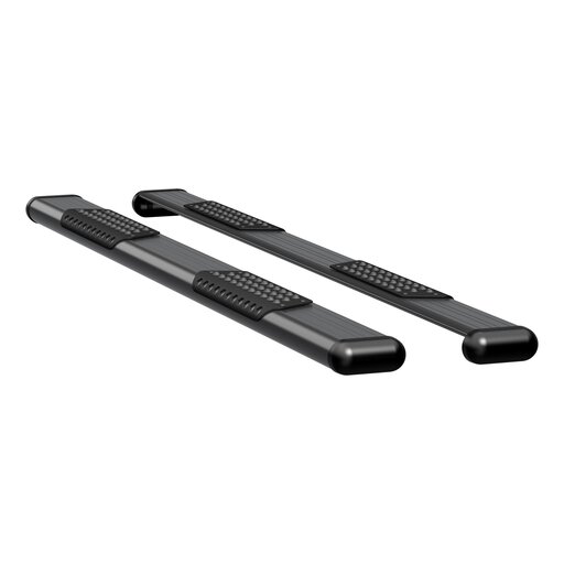 O-Mega II 6" x 88" Black Aluminum Side Steps, Select Ford F-Series