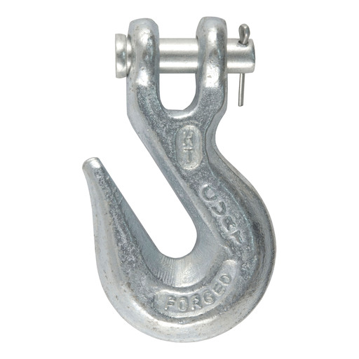 Curt 3/8" Clevis Grab Hook (5,400 lbs, 1/2" Pin) - 81350